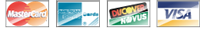 Credit cards accepted